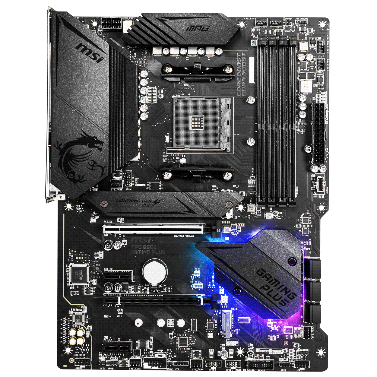 PC Bundle - AMD Ryzen 7 5700G - MSI B550 Gaming Plus- 16GB Lexar Thor CL16 DDR4-3200MHz (2x8GB) Kit