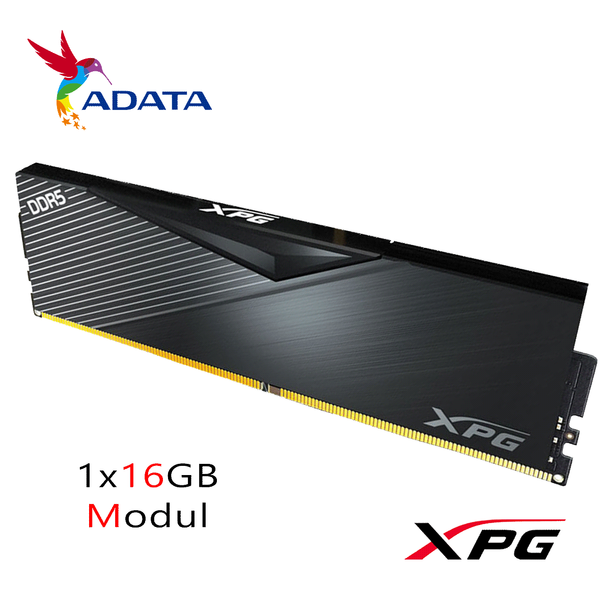 16GB ADATA XPG LANCER BLACK DDR5-6000 DIMM CL 40 Single Modul schwarz