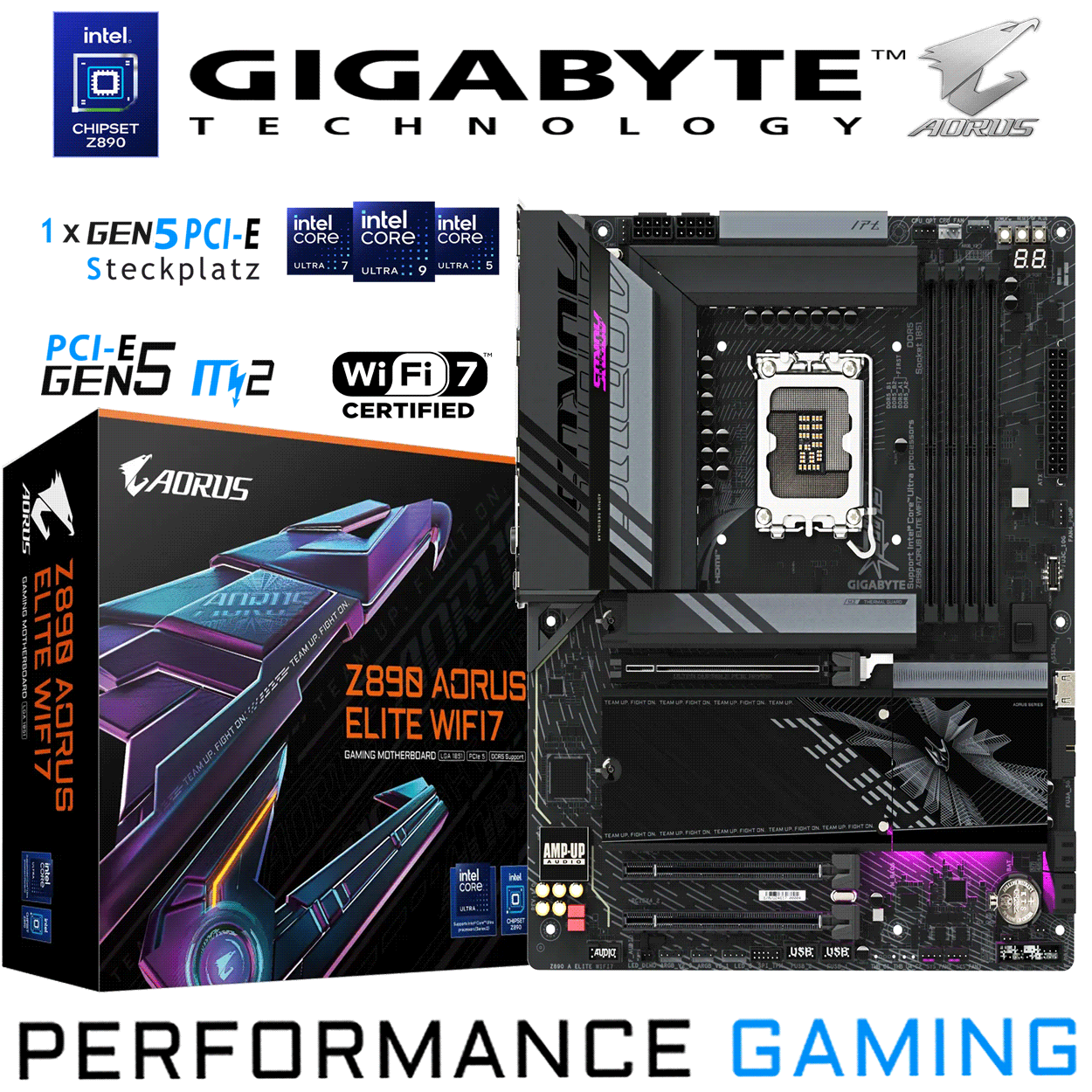 PC Bundle - Intel Core i7 Ultra 265K - MSI MAG Z890 Tomahawk WIFI - 16GB Kingston Fury Beast DDR5-6000 Kit