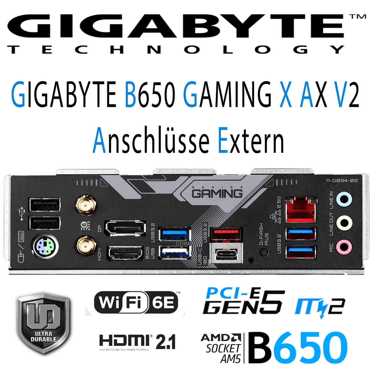 PC Bundle - AMD Ryzen 5 7600X3D - Gigabyte B650 GAMING X AX V2 - 16GB Kingston Fury Beast DDR5-6000 Kit