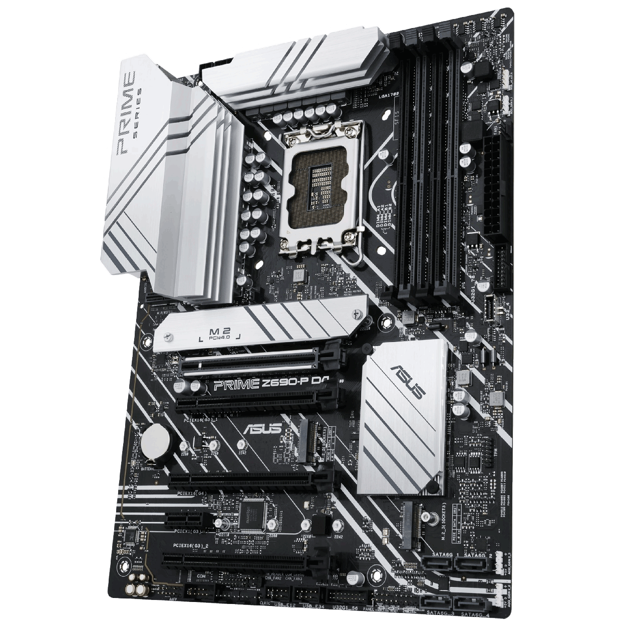 PC Bundle - Intel Core i7 12700K - ASUS PRIME Z690-P D4-CSM - 16GB DDR4-3200MHz RAM Kit schwarz