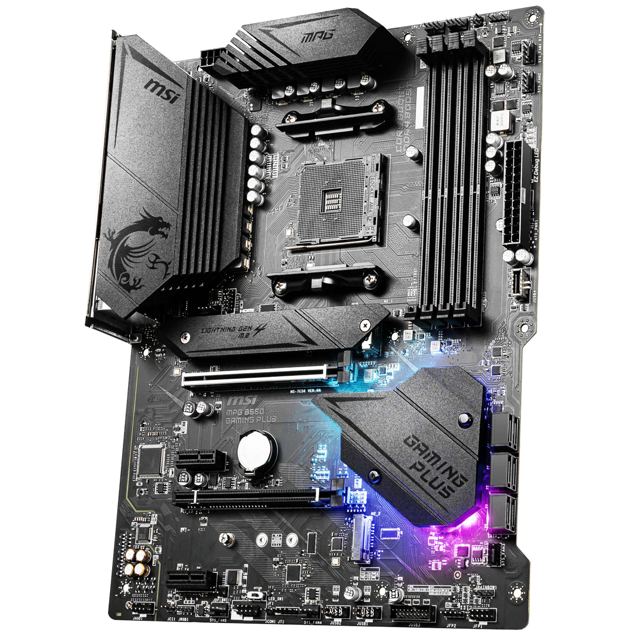 PC Bundle - AMD Ryzen 7 5700G - MSI B550 Gaming Plus- 16GB Lexar Thor CL16 DDR4-3200MHz (2x8GB) Kit
