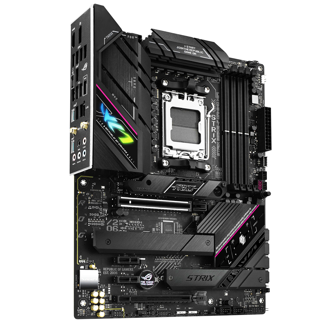 PC Bundle - AMD Ryzen 5 7600X3D - Asus Rog Strix B650E-F Gaming - 16GB DDR5-6000 ohne Kühler