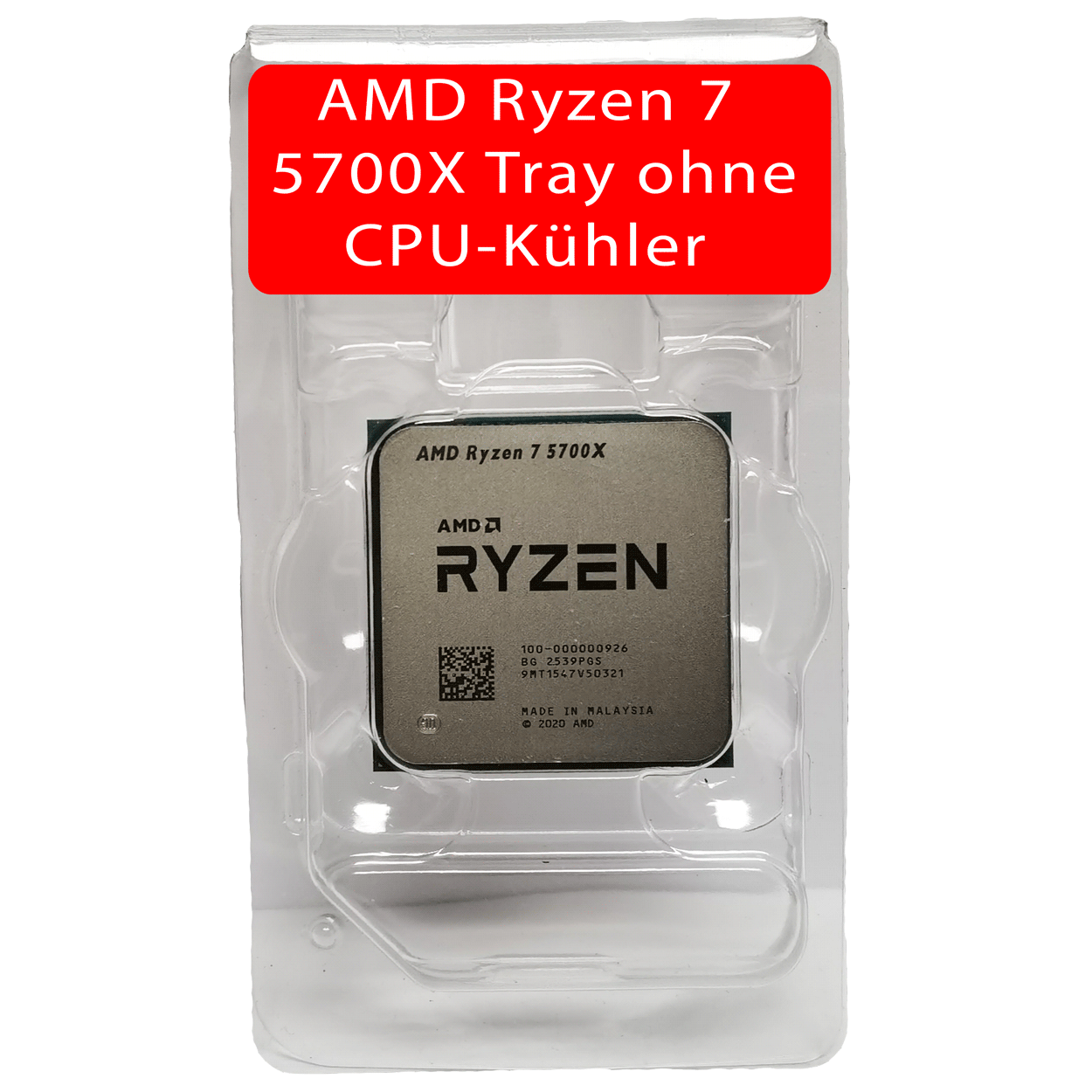 PC Bundle - AMD Ryzen 7 5700X Tray - Asus Tuf Gaming B550M-Plus Wifi II - 16GB DDR4-3200 Dual Kit