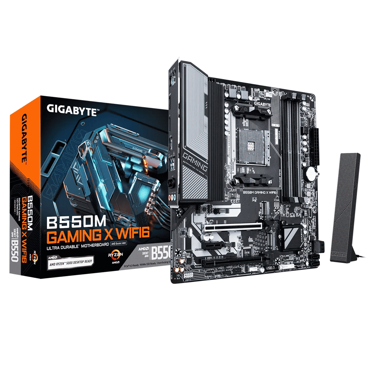 PC Bundle - AMD Ryzen 5 5600X Tray - Gigabyte B550M Gaming X Wifi6