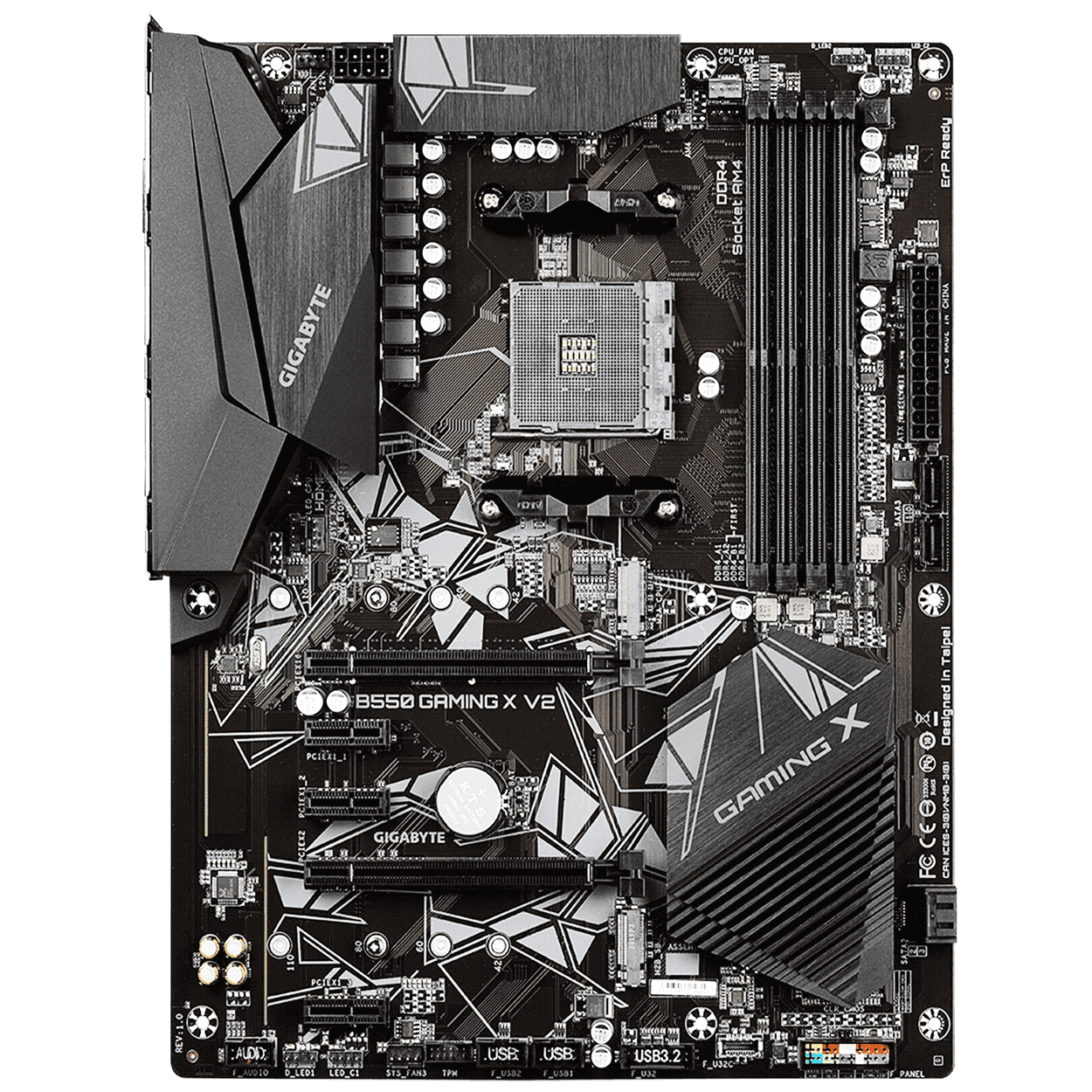 Gigabyte B550 Gaming X V2 Sockel AM4 DDR4 ATX Mainboard Retail