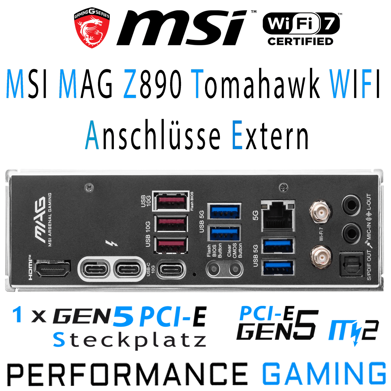 PC Bundle - Intel Core i7 Ultra 265K - MSI MAG Z890 Tomahawk WIFI - 16GB Kingston Fury Beast DDR5-6000 Kit