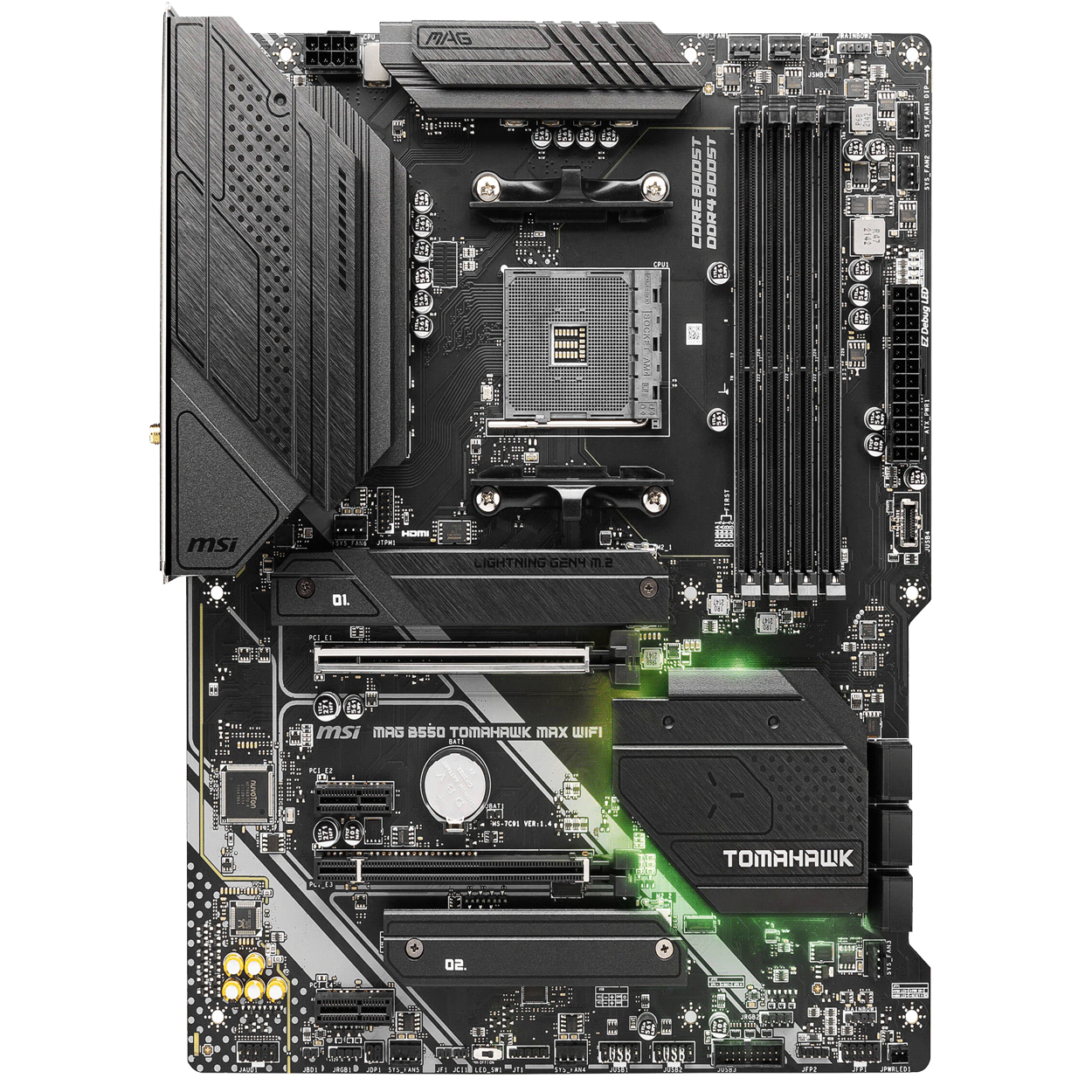 PC Bundle - AMD Ryzen 5 5600X Tray - MSI Mag B550 Tomahawk Max Wifi - 16GB DDR4-3200 DDR4 Kit