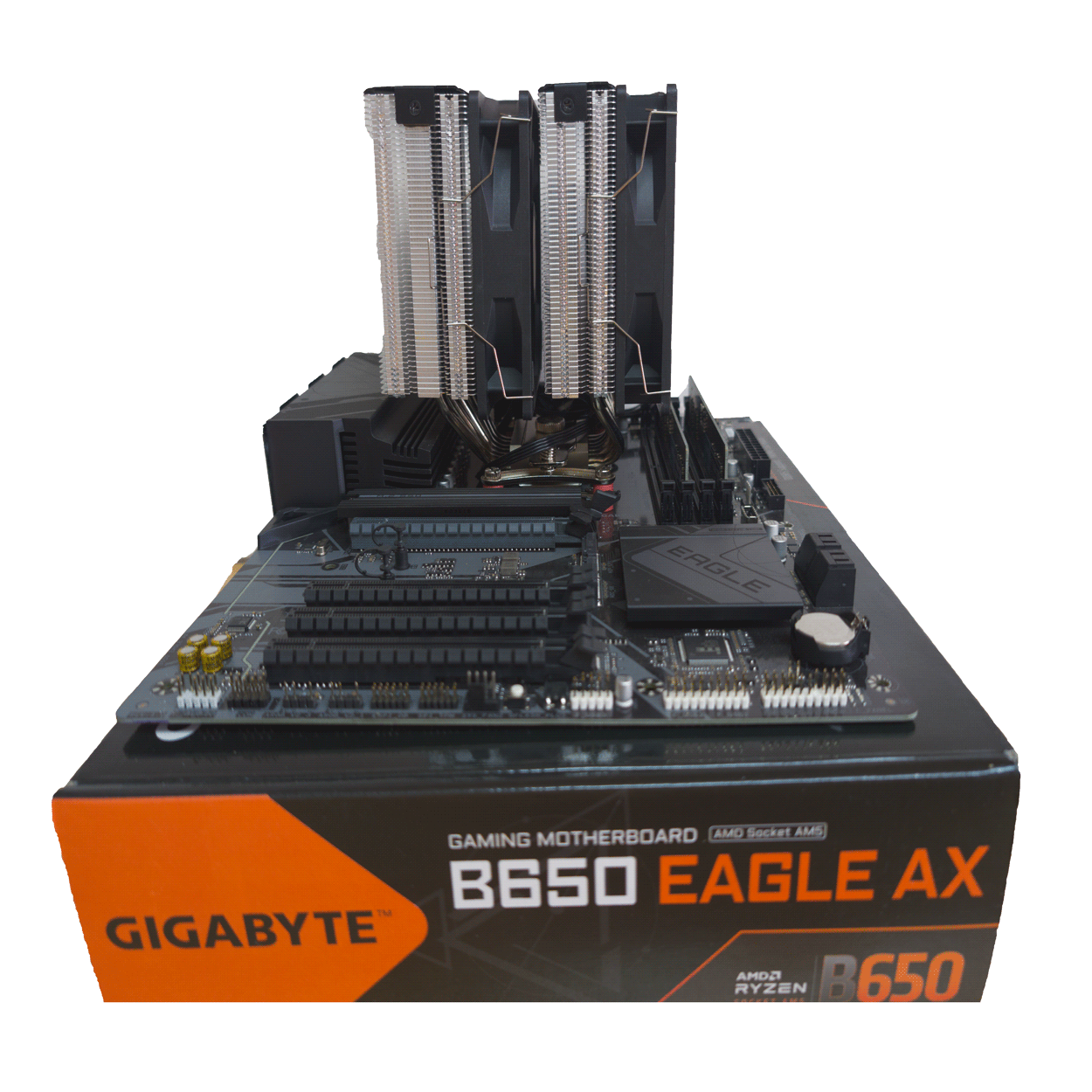 PC Bundle - AMD Ryzen 5 7600X - Gigabyte B650 Eagle AX  - 16GB Crucial DDR5-4800, CL40-39-39 (2x8GB) Module