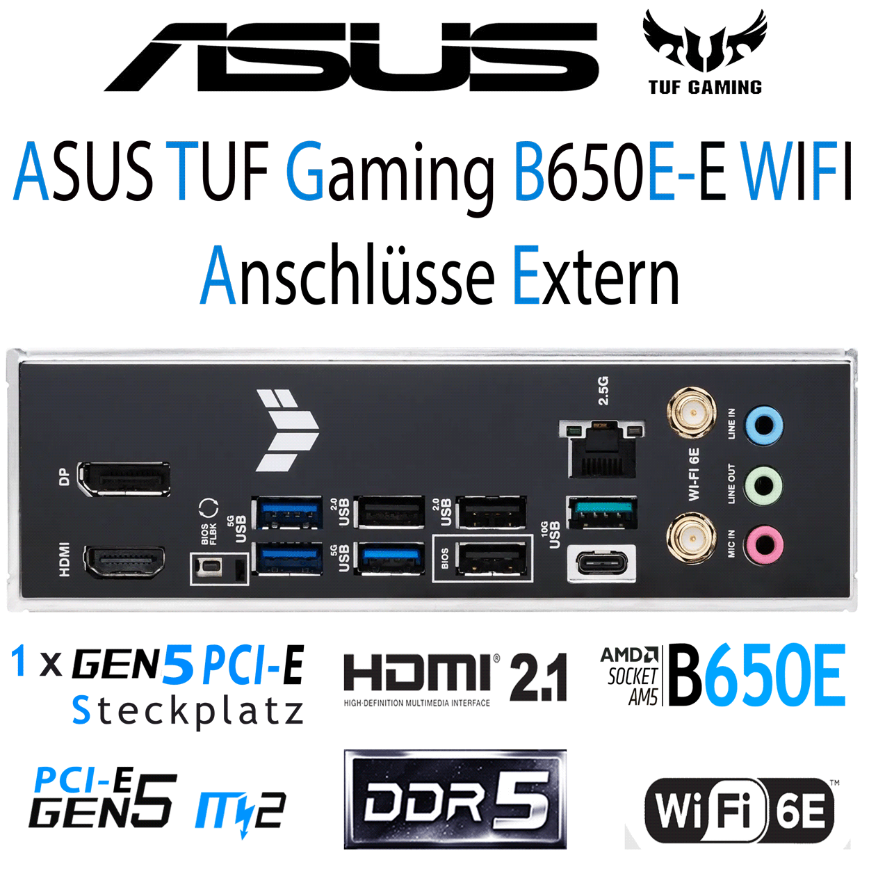 PC Bundle - AMD Ryzen 5 7600X3D - ASUS TUF Gaming B650E-E WIFI - 16GB Kingston Fury Beast DDR5-6000 Kit