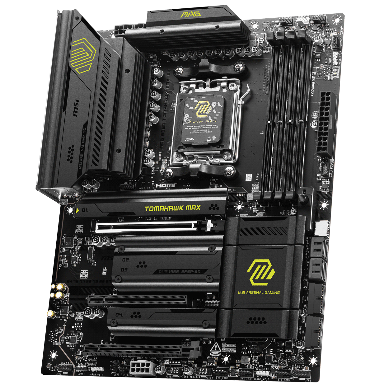 PC Bundle - AMD Ryzen 7 9800X3D - MSI Mag B850 Tomahawk Wifi7 - 16GB Kingston Fury Beast DDR5-6000 Kit