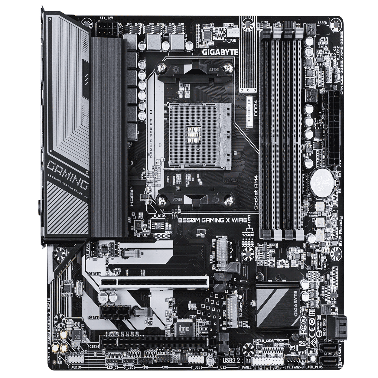 PC Bundle - AMD Ryzen 5 5500 - Gigabyte  B550M Gaming X Wifi6 - 16GB DDR4-3200 Dual Kit