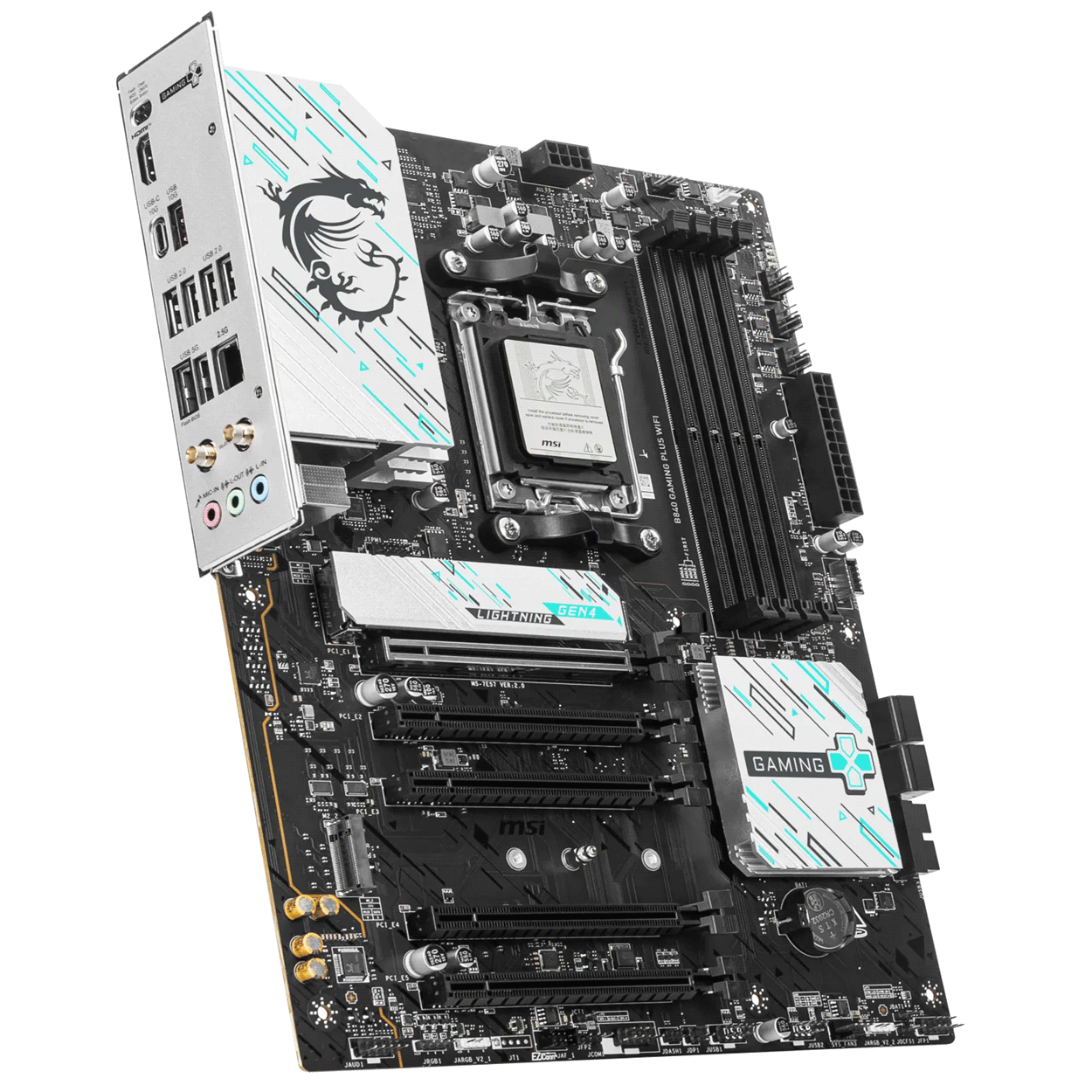 PC Bundle - AMD Ryzen 7 7800X3D - MSI B840 Gaming Plus Wifi7 - 16GB Kingston Fury Beast DDR5-6000 Kit