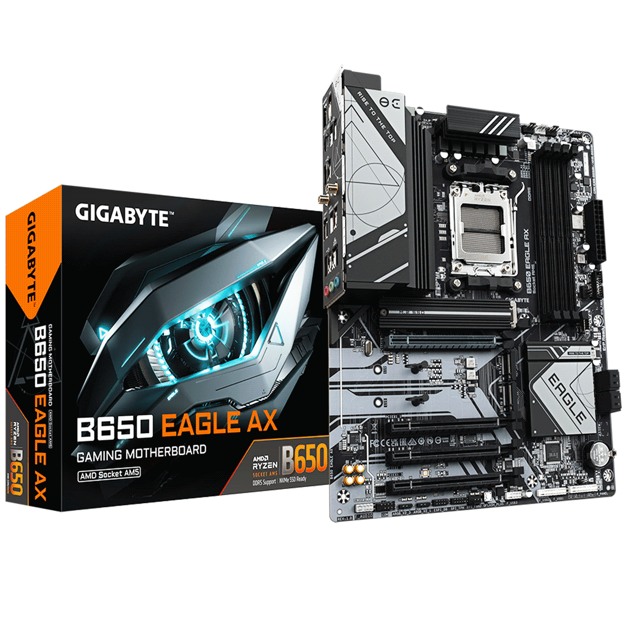 PC Bundle - AMD Ryzen 5 7600X3D - GIGABYTE B650 EAGLE AX - 16GB Kingston Fury Beast DDR5-6000 Kit