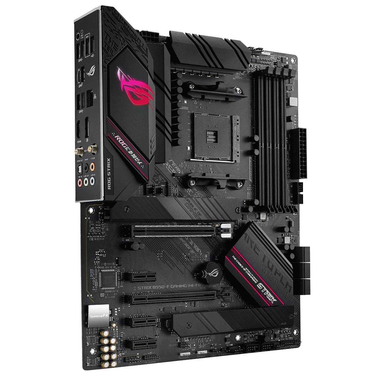 PC Bundle - AMD Ryzen 7 5700X - Asus Rog Strix B550-F Gaming Wifi II - 16GB DDR4-3200 DDR4 Dual Kit schwarz