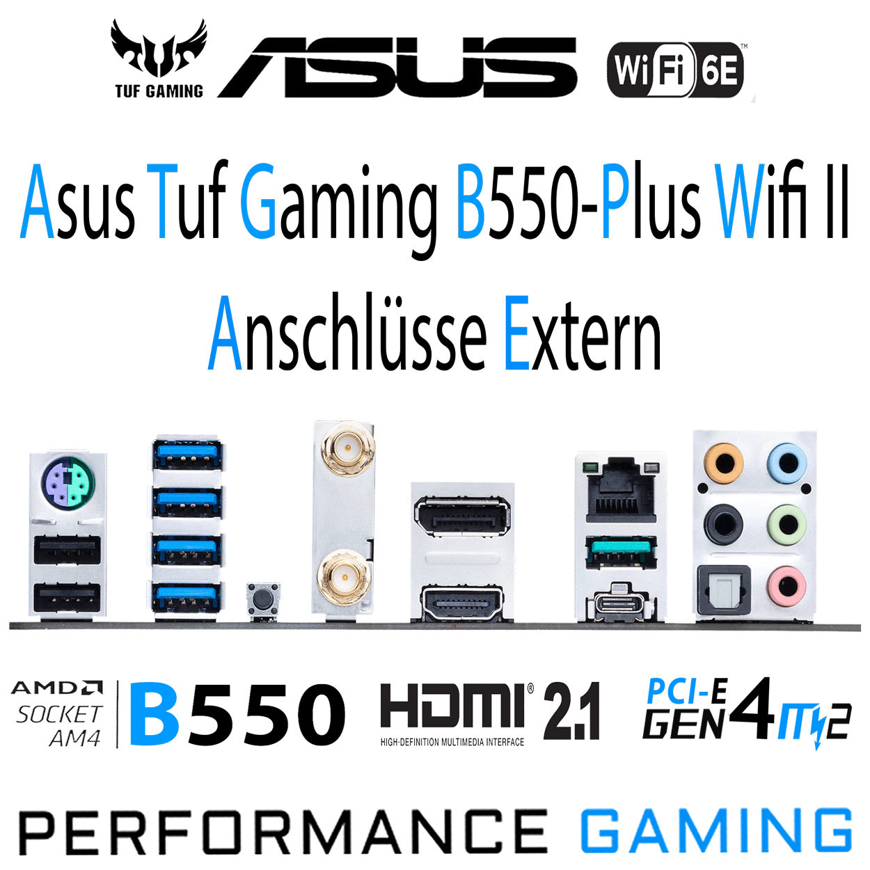 PC Bundle - AMD Ryzen 7 5700X - Asus Tuf Gaming B550M-Plus Wifi II - 16GB DDR4-3200 Dual Kit