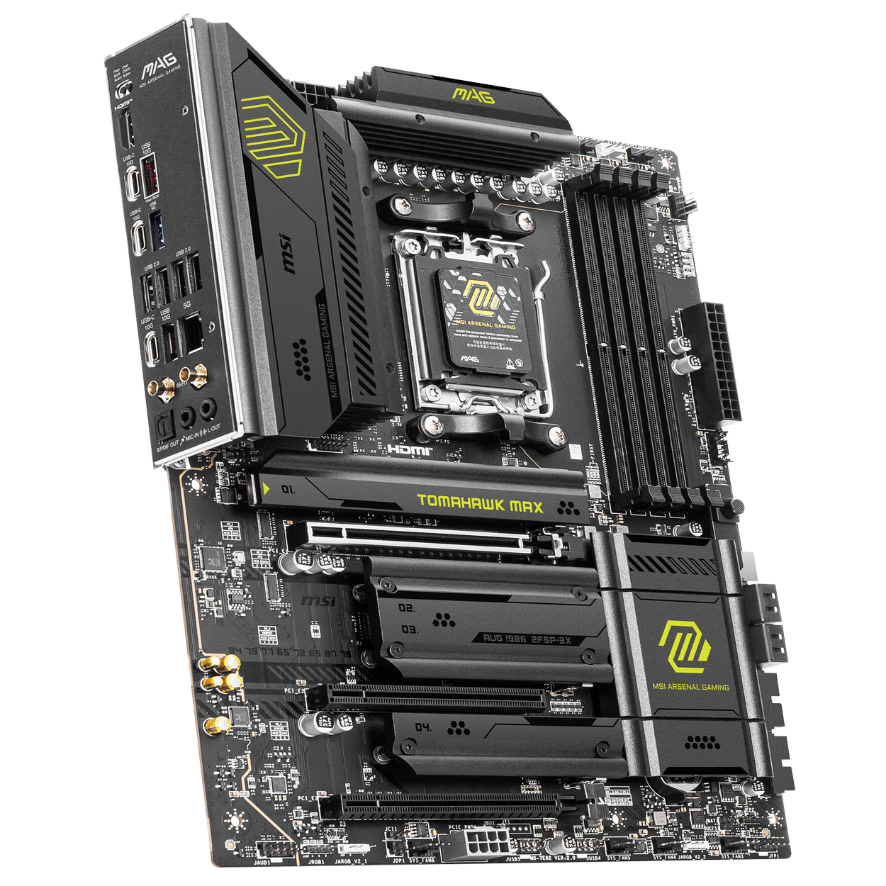 PC Bundle - AMD Ryzen 7 9800X3D - MSI Mag B850 Tomahawk Wifi7 - 16GB Kingston Fury Beast DDR5-6000 Kit