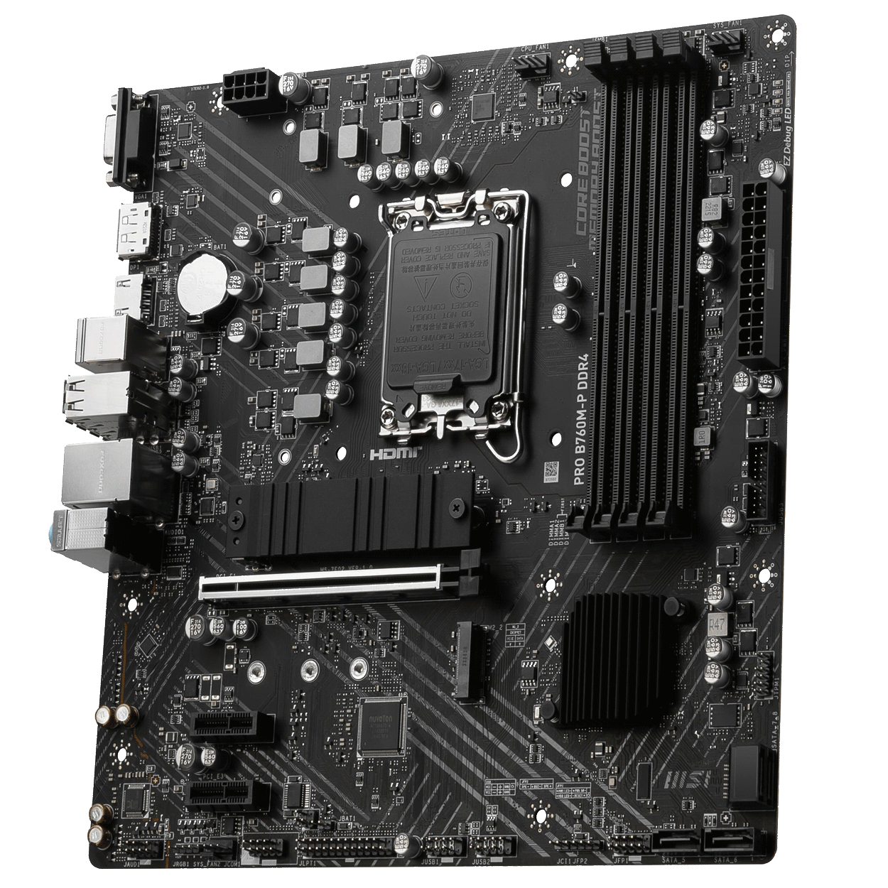 PC Bundle - Intel Core i7 12700KF - MSI PRO B760M-P DDR4 - 16GB Fury Beast DDR4-3200MHz Kit schwarz