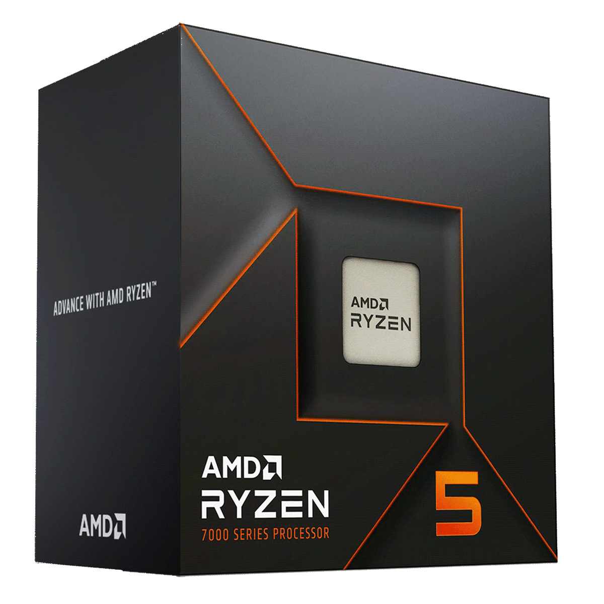 AMD Ryzen 5 7600, 6C/12T, 3.80-5.10GHz, boxed ink. AMD Wraith Stealth CPU-Kühler