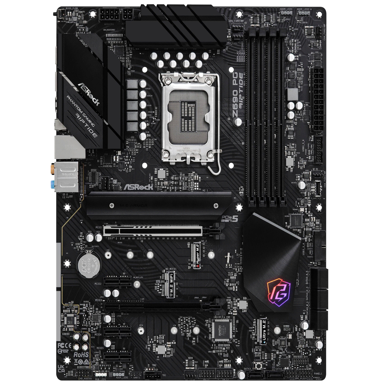PC Bundle - Intel Core i5 12400F - ASRock Z690 PG Riptide DDR4 - 16GB DDR4-3200MHz Dual Kit PC Bundle - Intel Core i5 12400F - ASRock Z690 PG Riptide DDR4 - 16GB DDR4-3200MHz Dual Kit
