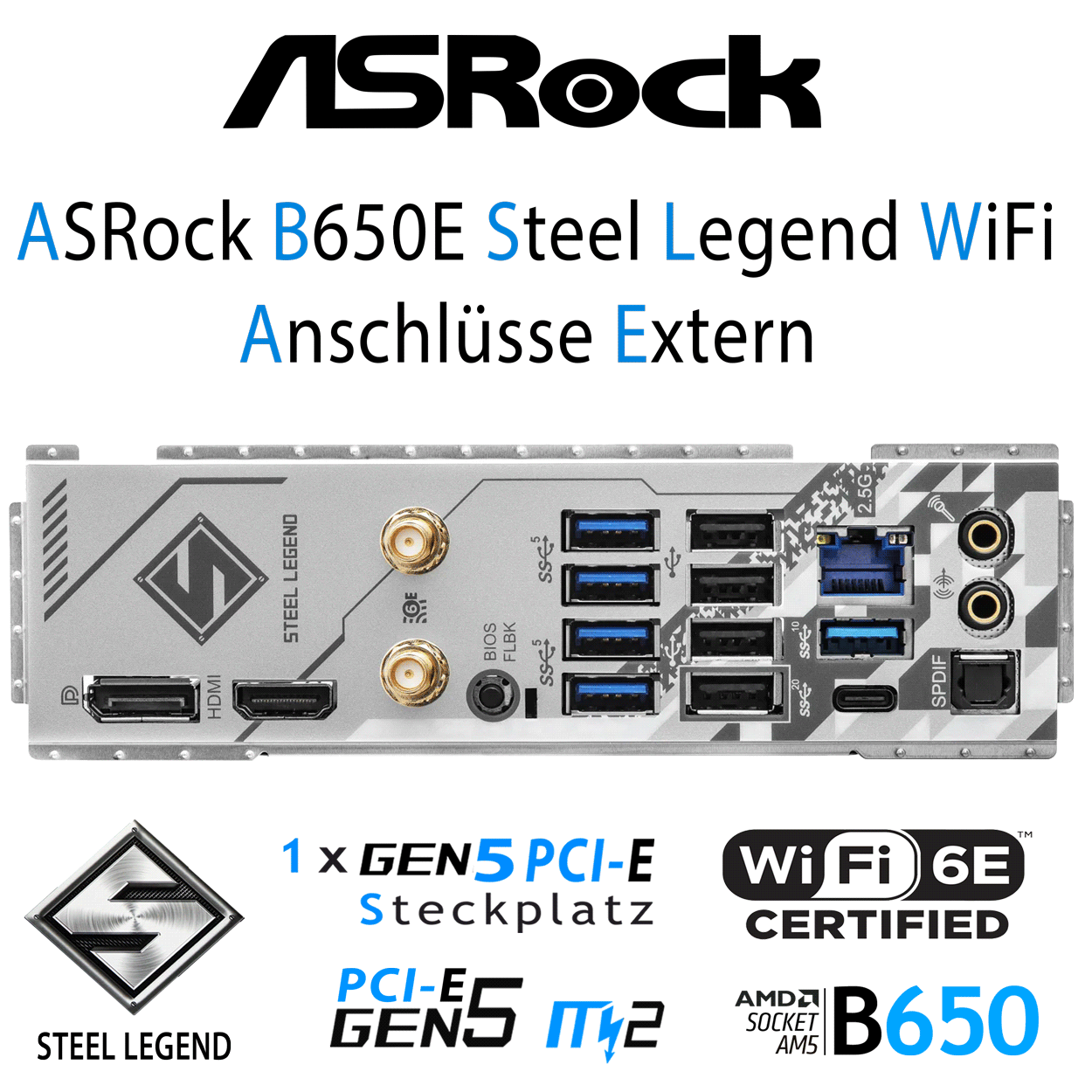 PC Bundle - AMD Ryzen 5 7600X3D - ASRock B650 Steel Legend WiFi - 16GB Kingston Fury Beast DDR5-6000 Kit