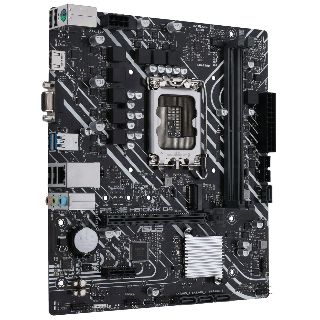 PC Bundle - Intel Core i3 12100F - ASUS Prime H610M-K D4 - 16GB Fury Beast DDR4-3200MHz Kit schwarz PC Bundle - Intel Core i3 12100F - ASUS Prime H610M-K D4 - 16GB Fury Beast DDR4-3200MHz Kit schwarz