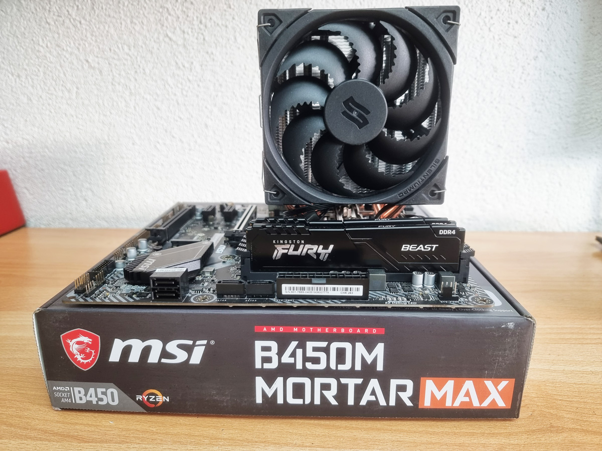 PC Bundle • AMD Ryzen 7 5700X • MSI B450M Mortar Max Mainboard • 16GB DDR4-3200MHz