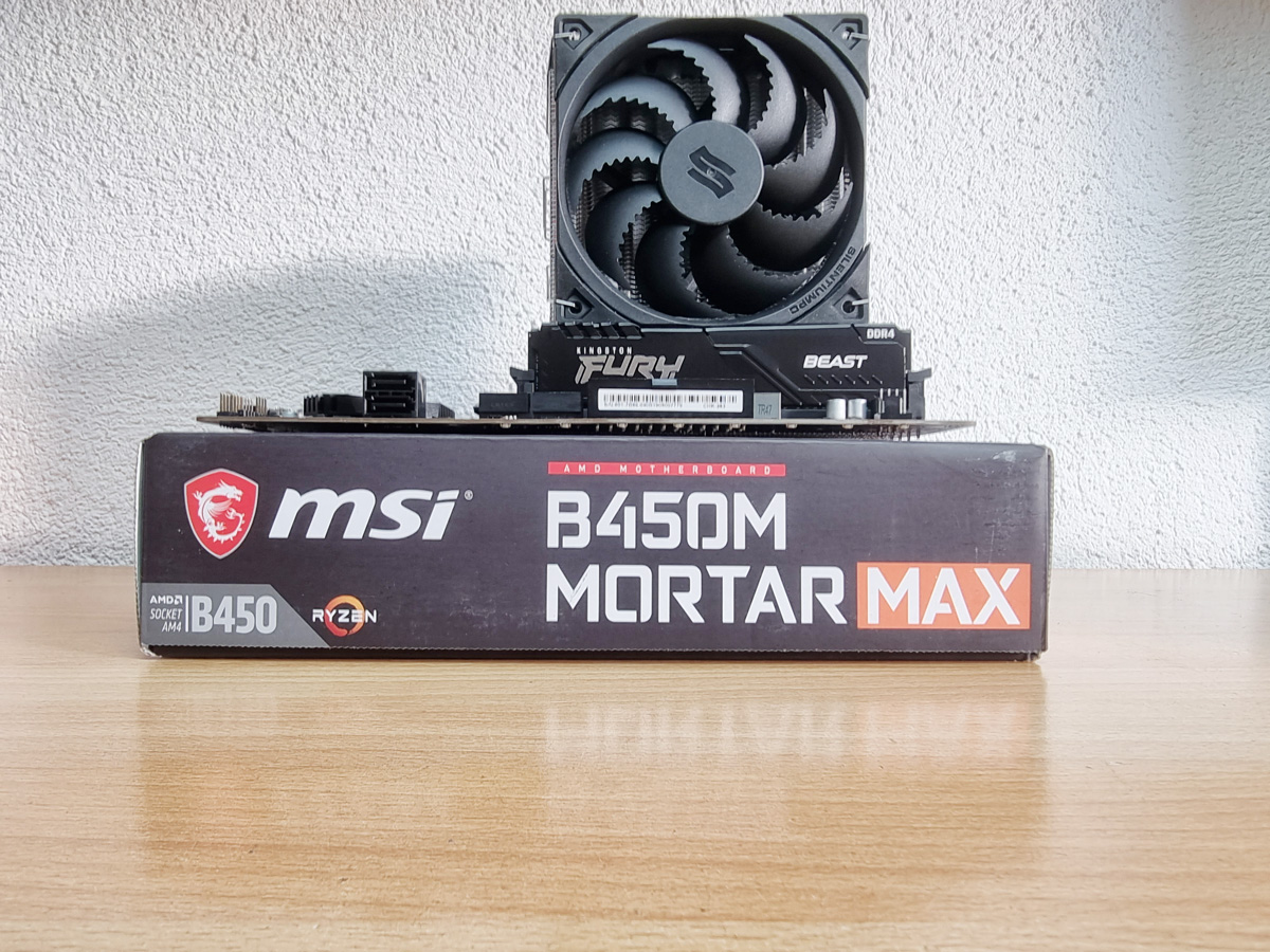 PC Bundle - AMD Ryzen 7 5700X - MSI B450M Mortar Max Mainboard - 16GB DDR4-3200MHz PC Bundle - AMD Ryzen 7 5700X - MSI B450M Mortar Max Mainboard - 16GB DDR4-3200MHz