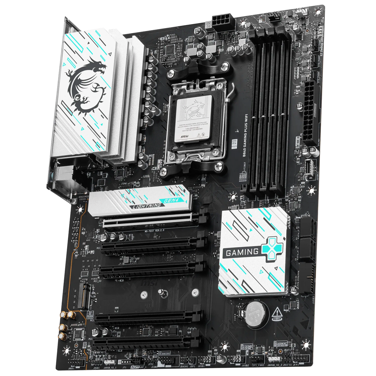 PC Bundle - AMD Ryzen 7 7800X3D - MSI B840 Gaming Plus Wifi7 - 16GB Kingston Fury Beast DDR4-3200 Kit