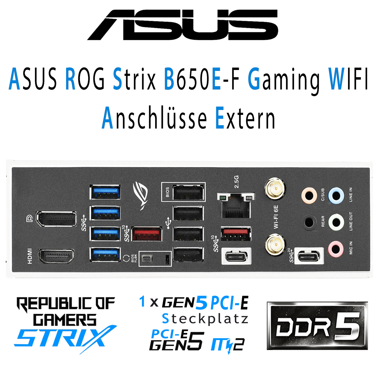 PC Bundle - AMD Ryzen 5 7600X3D - Asus Rog Strix B650E-F Gaming - 16GB Kingston Fury Beast DDR5-6000 Kit