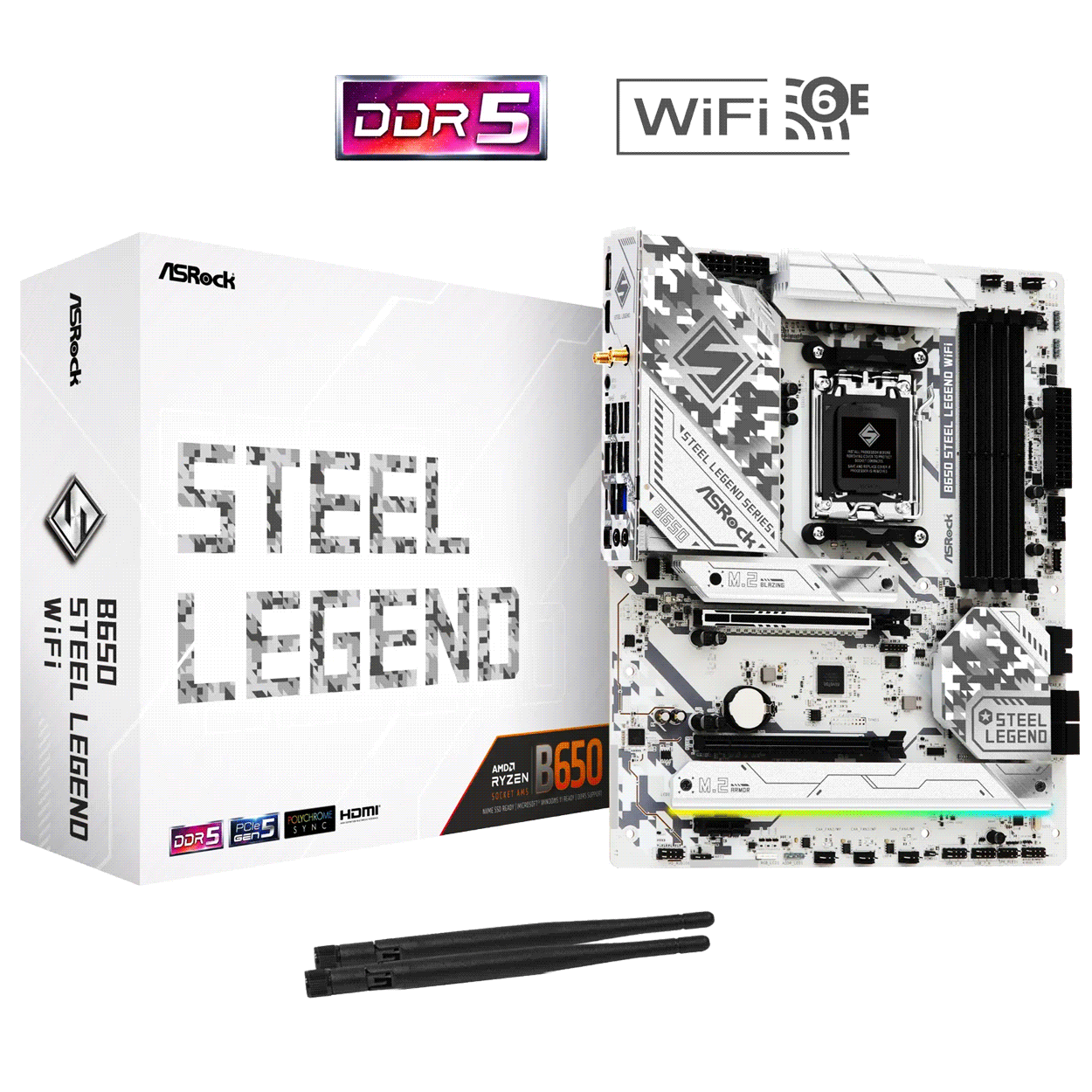 PC Bundle - AMD Ryzen 5 7600X3D - ASRock B650 Steel Legend WiFi - 16GB Kingston Fury Beast DDR5-6000 Kit