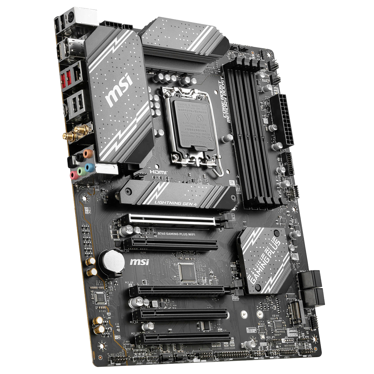 PC Bundle - Intel Core i7 12700KF - MSI B760 Gaming Plus - 16GB Kingston Fury Beast DDR5-6000MHz Kit schwarz