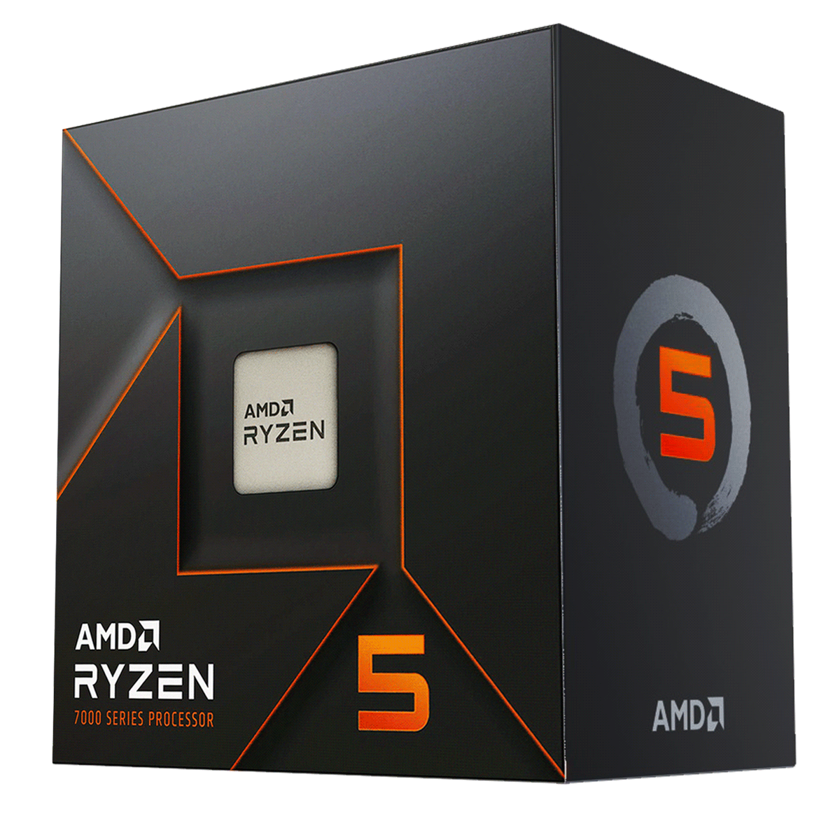 AMD Ryzen 5 7600, 6C/12T, 3.80-5.10GHz, boxed ink. AMD Wraith Stealth CPU-Kühler