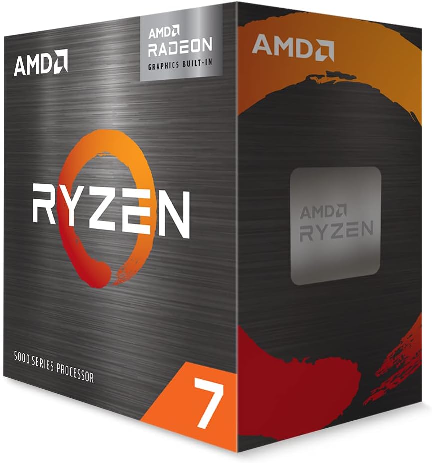  AMD 7 5700G, 8C/16T, 3.80-4.60GHz, boxed inkl. AMD Wraith Stealth CPU Kühler