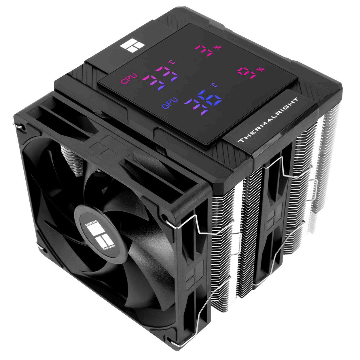 Thermalright Peerless Assassin 120 Digital Dual Tower CPU Kühler Schwarz