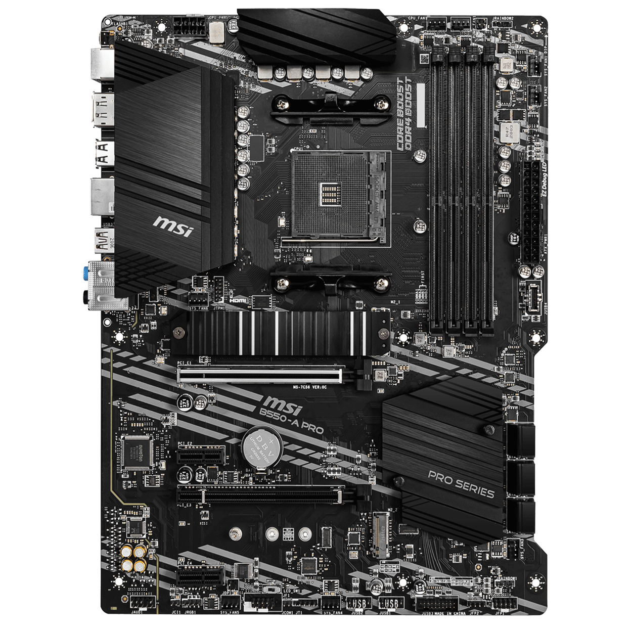 PC Bundle - AMD Ryzen 7 5800X - MSI B550-A PRO - 16GB DDR4-3200 DDR4 Kit