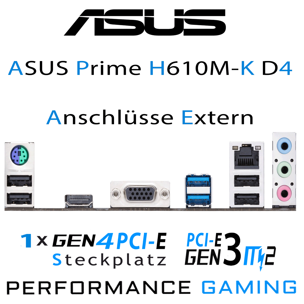 PC Bundle - Intel Core i7 12700KF - ASUS Prime H610M-K D4 - 16GB Fury Beast DDR4-3200MHz Kit schwarz