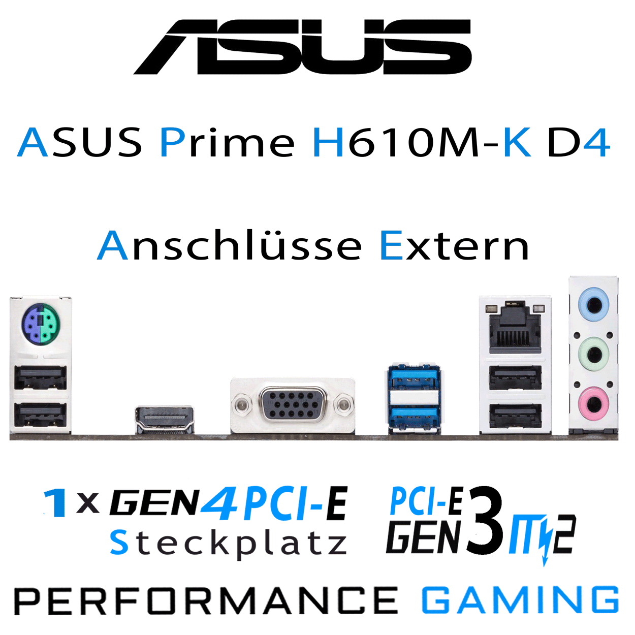 PC Bundle - Intel Core i3 12100F - ASUS Prime H610M-K D4 - 16GB Fury Beast DDR4-3200MHz Kit schwarz PC Bundle - Intel Core i3 12100F - ASUS Prime H610M-K D4 - 16GB Fury Beast DDR4-3200MHz Kit schwarz